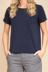 Black Colour May t-shirt Navy