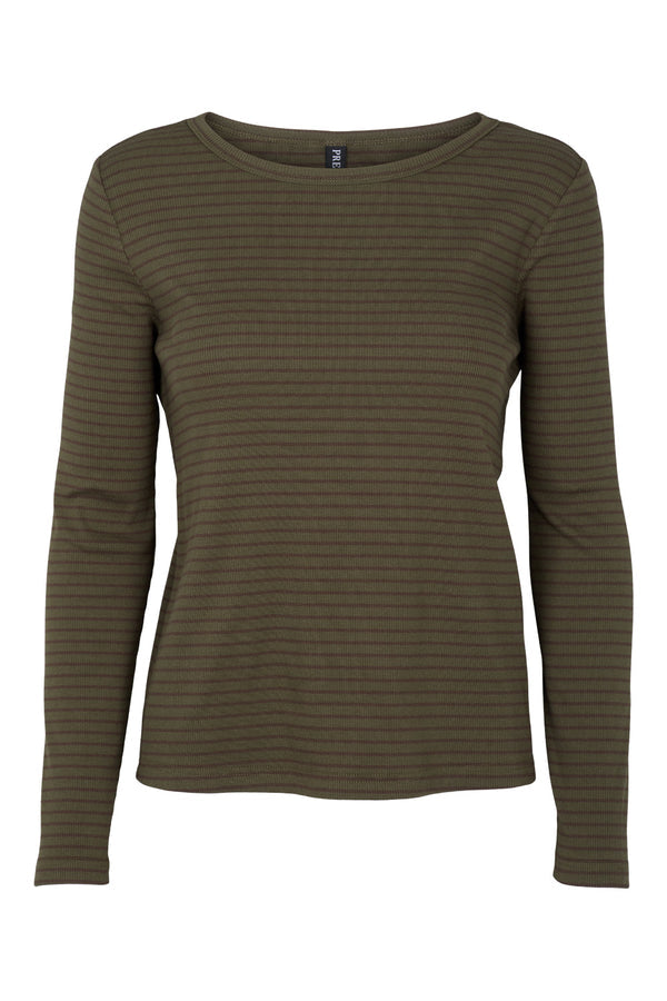 Prepair Beatrice t-shirt army stripe