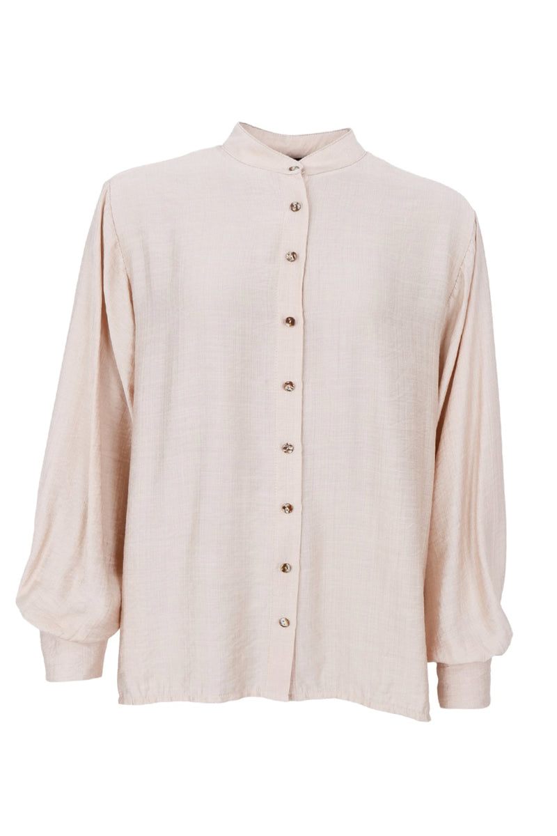 Black Colour Laurel shirt Ivory