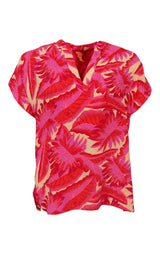 Black Colour Luna Andrea top Epic pink