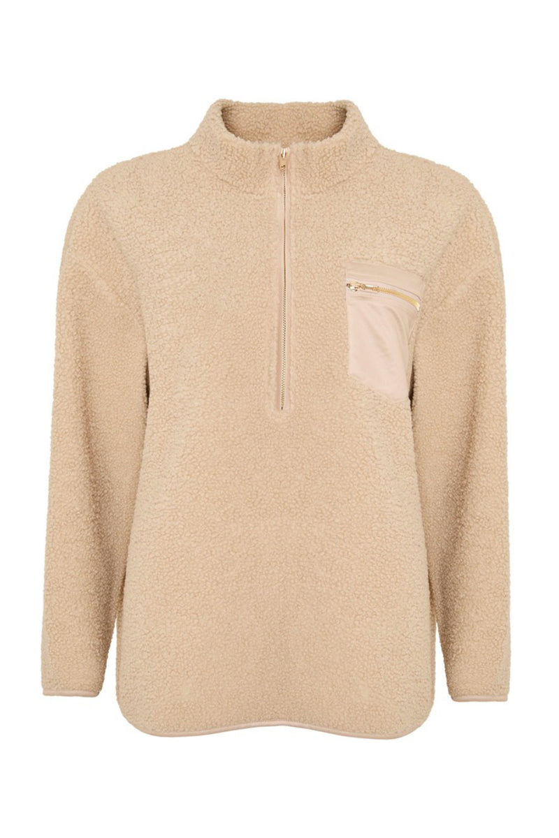 Ofelia Cinna teddybear blouse sand