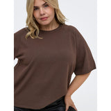 Only Carmakoma Loyal pullover chokolate torte
