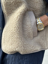 Gaspar Duffy waistcoat champagne