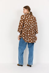 Wasabi Celia2 shirt toffee combi