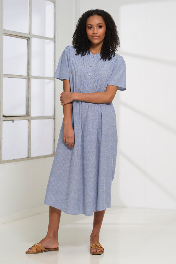 Prepair carla dress blue stripe