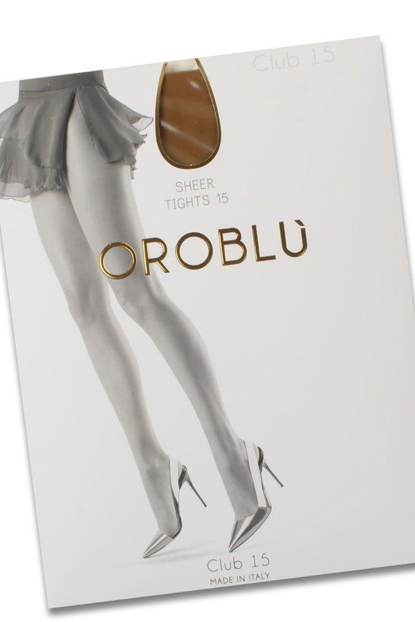 Oroblu Club 15 nylon strømper sun