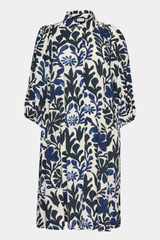 Gozzip Nelly dress blue print