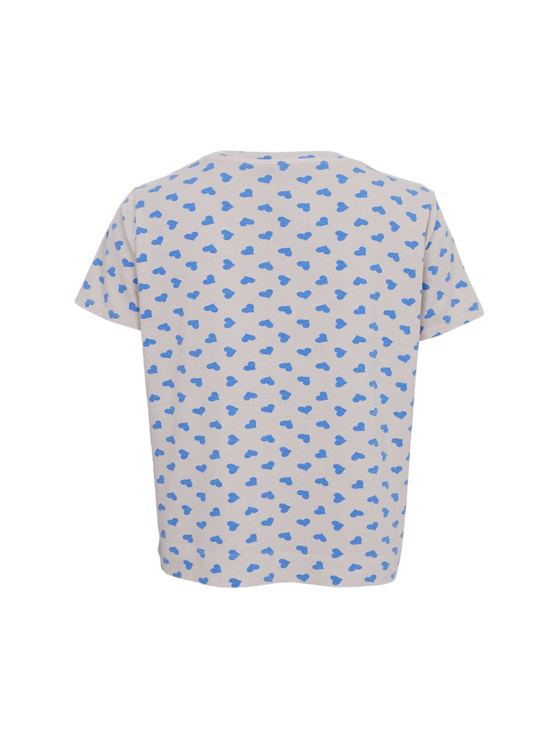 Black Colour Zelda t-shirt blue heart