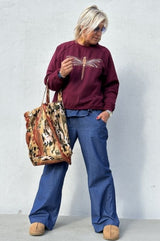 Gaspar Fanø sweatshirt bordeaux