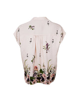 Black Colour Beatrix Blouse Natural