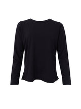 Black Colour May t-shirt long sleeve black