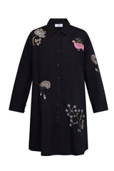 Love & Divine Love1589-1 black embroderi