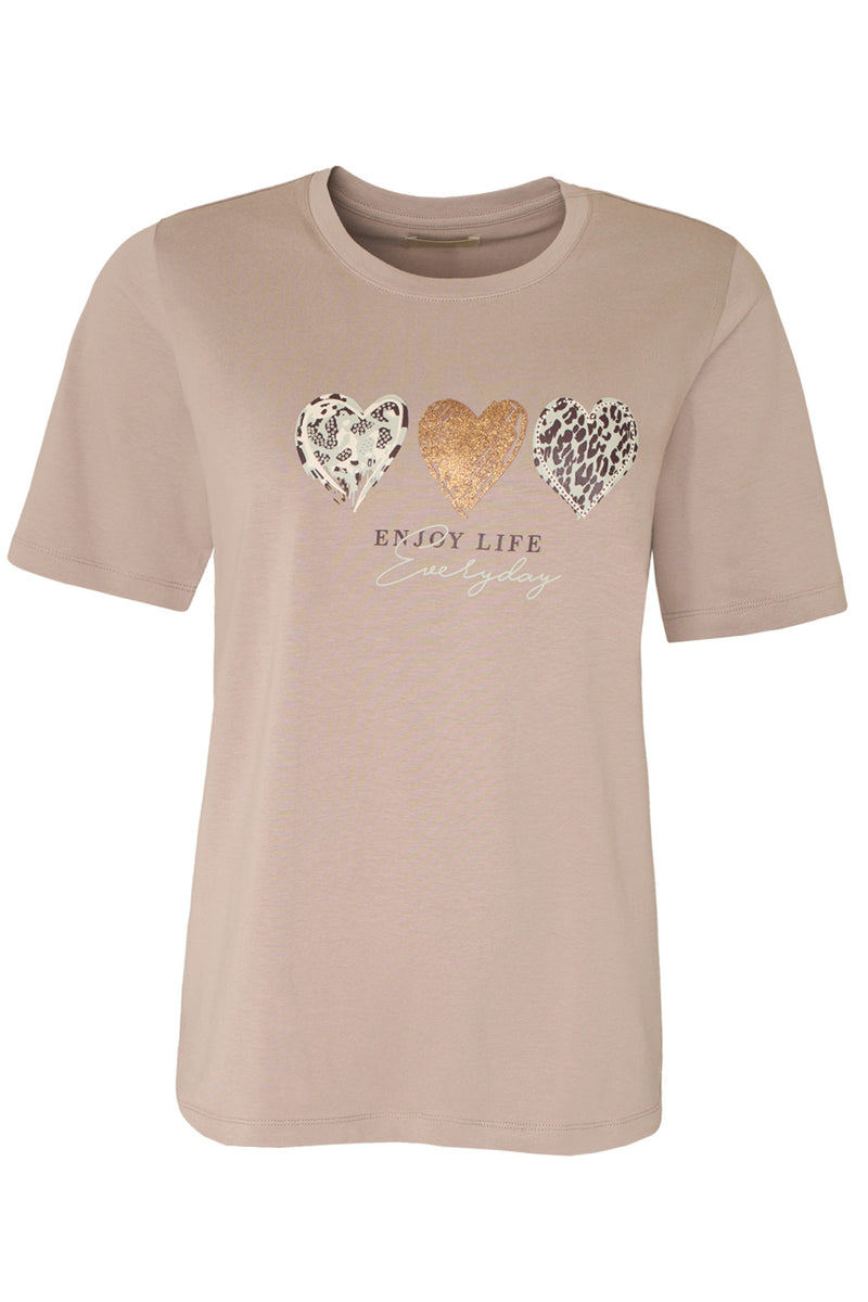 Ofelia Maria t-shirt latte