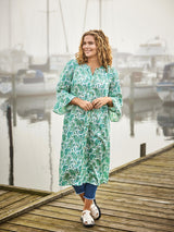 Zoey Ali dress pebbermint green mix