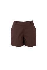 Black Colour Beate shorts coffee