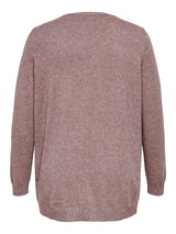 Only carmakoma Esly Cardigan Rose brown melange