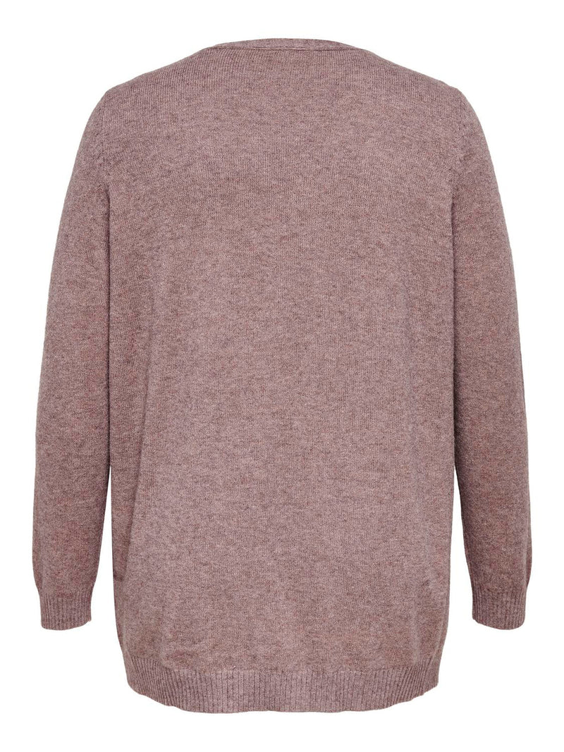 Only carmakoma Esly Cardigan Rose brown melange