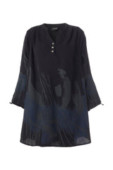 Gozzip Violet tunic black