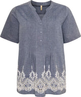 Ofelia Tova blouse blue
