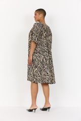 Wasabi Dress Loina Black/White
