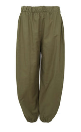 Black Colour Ava balloon pant army