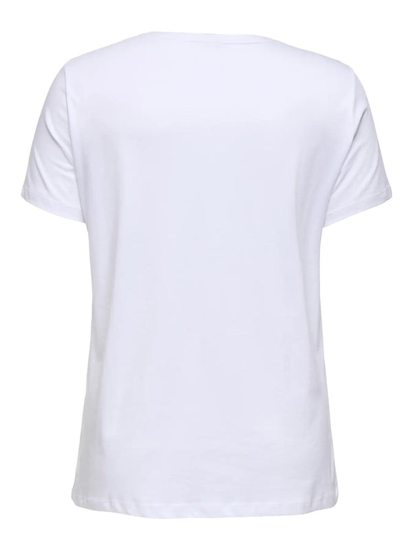 Only Carmakoma Wince T-shirt Hvid