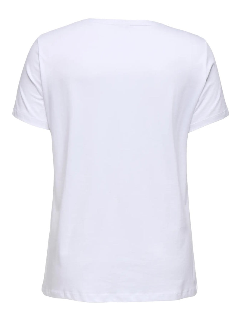 Only Carmakoma Wince T-shirt Hvid