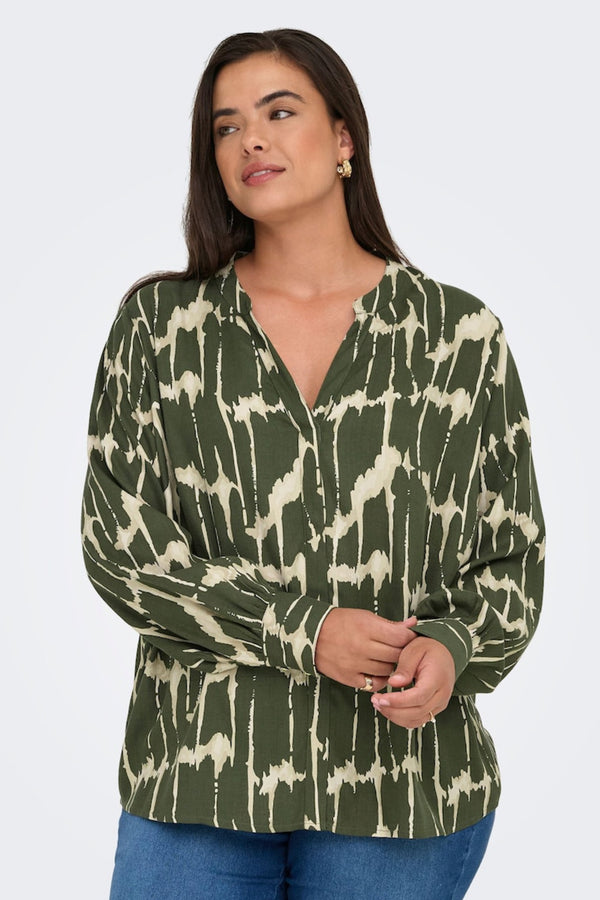 Only Carmakoma Junia top olive