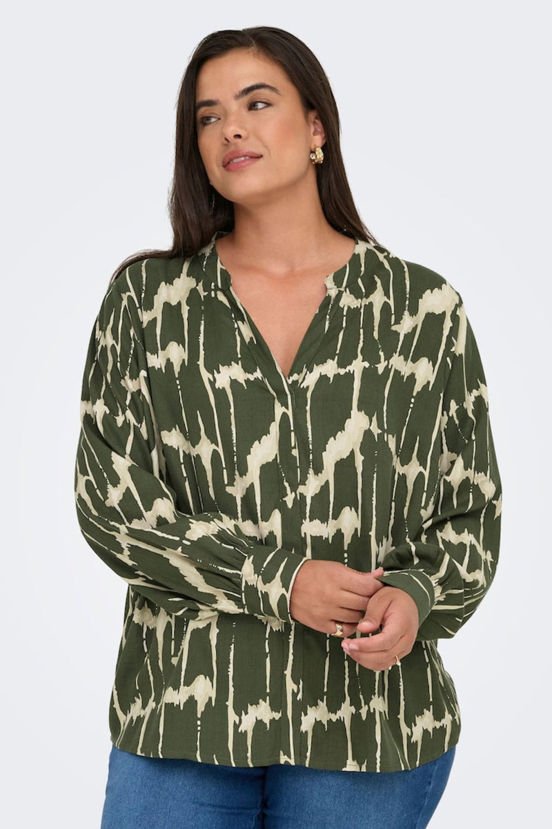 Only Carmakoma Junia top olive