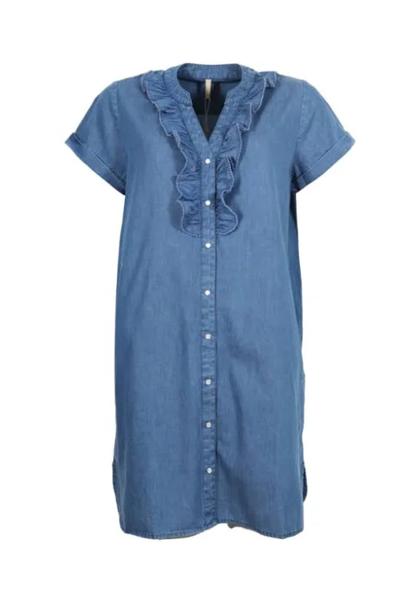 Ofelia Necia denim tunic blue