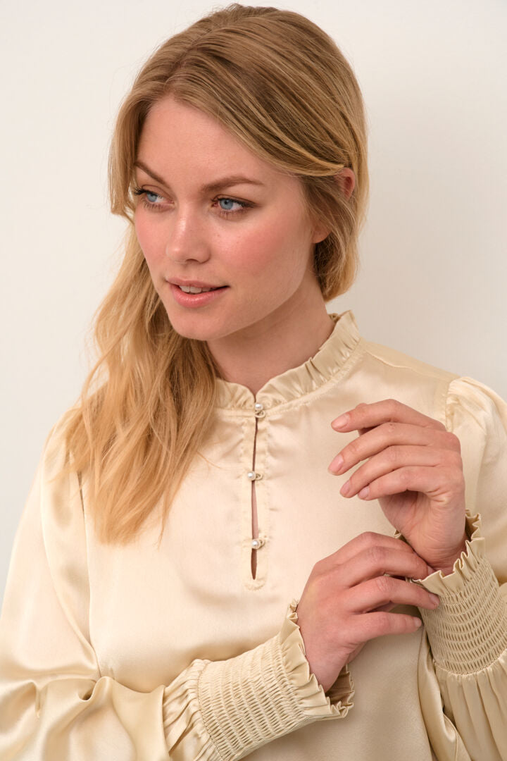 Culture Sanne blouse oyster