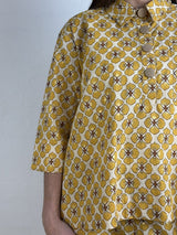 Gaspar Colorado flower pant yellow