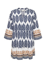 Only Carmakoma Havana dress cloud dancer