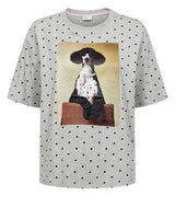 Nümph Rossa oversized t-shirt light grey melange