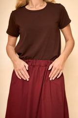 Black Colour May t-shirt coffee