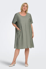 Only Carmakoma Joanna Dress Green
