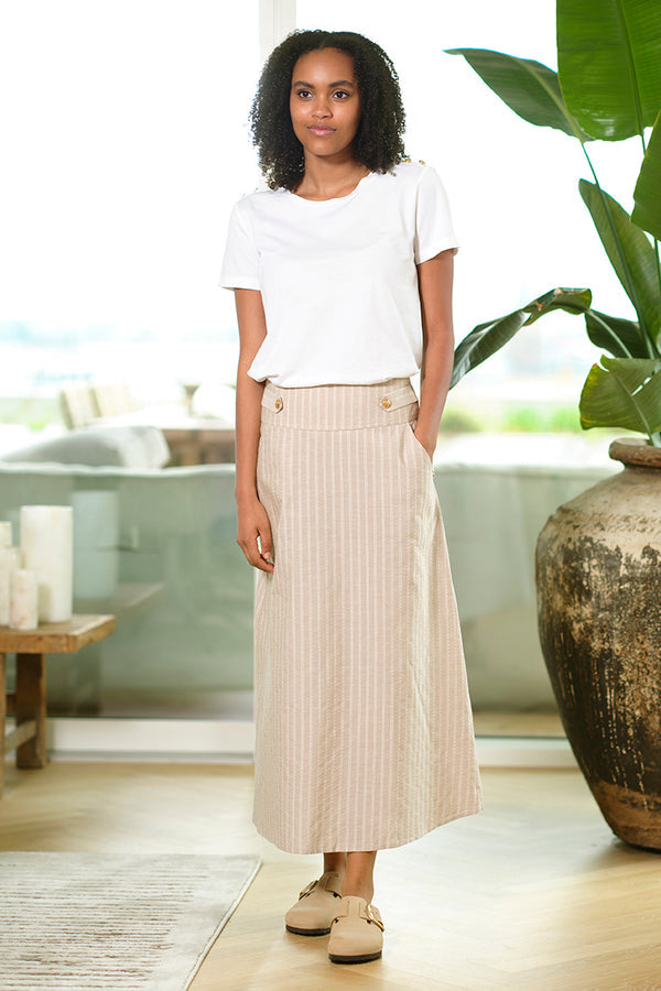Prepair Alma skirt light sand