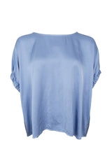 Black Colour Mabel Blouse Pink