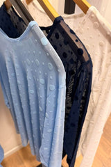 Cassiopeia Gitesse mesh blouse offwhite