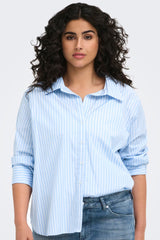Only Carmakoma Oregon Alva shirt soft chambray
