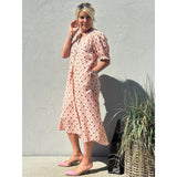 Gaspar  Tunø Flower dress rose