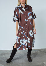 Love & Divine dress Choko-blue