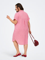 Only Carmakoma Penna shirt mini dress