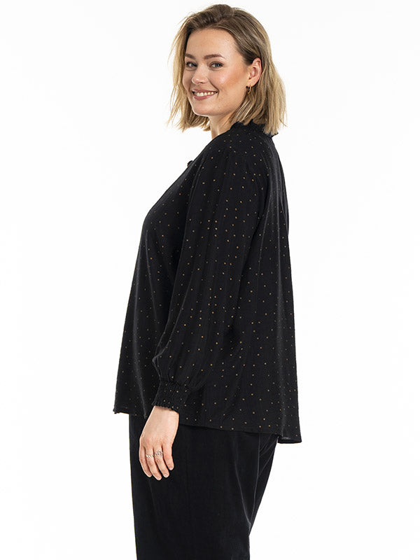 Gozzip Marianne blouse black