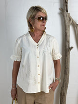 Gaspar  Garda blouse off white