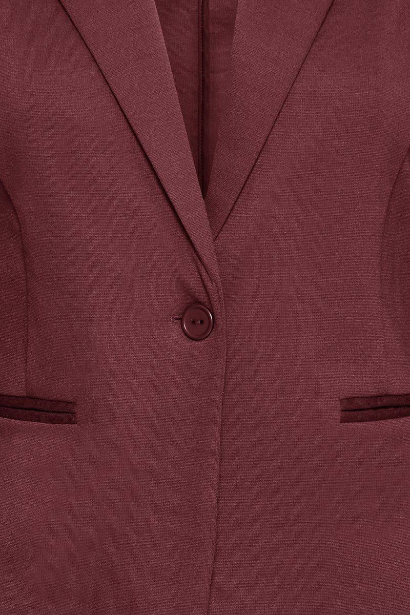 Ichi Kate blazer bordeaux port royale