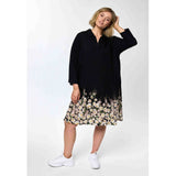 Gozzip Michelle Tunic Black