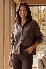 Prepair Lizette shirt  brown