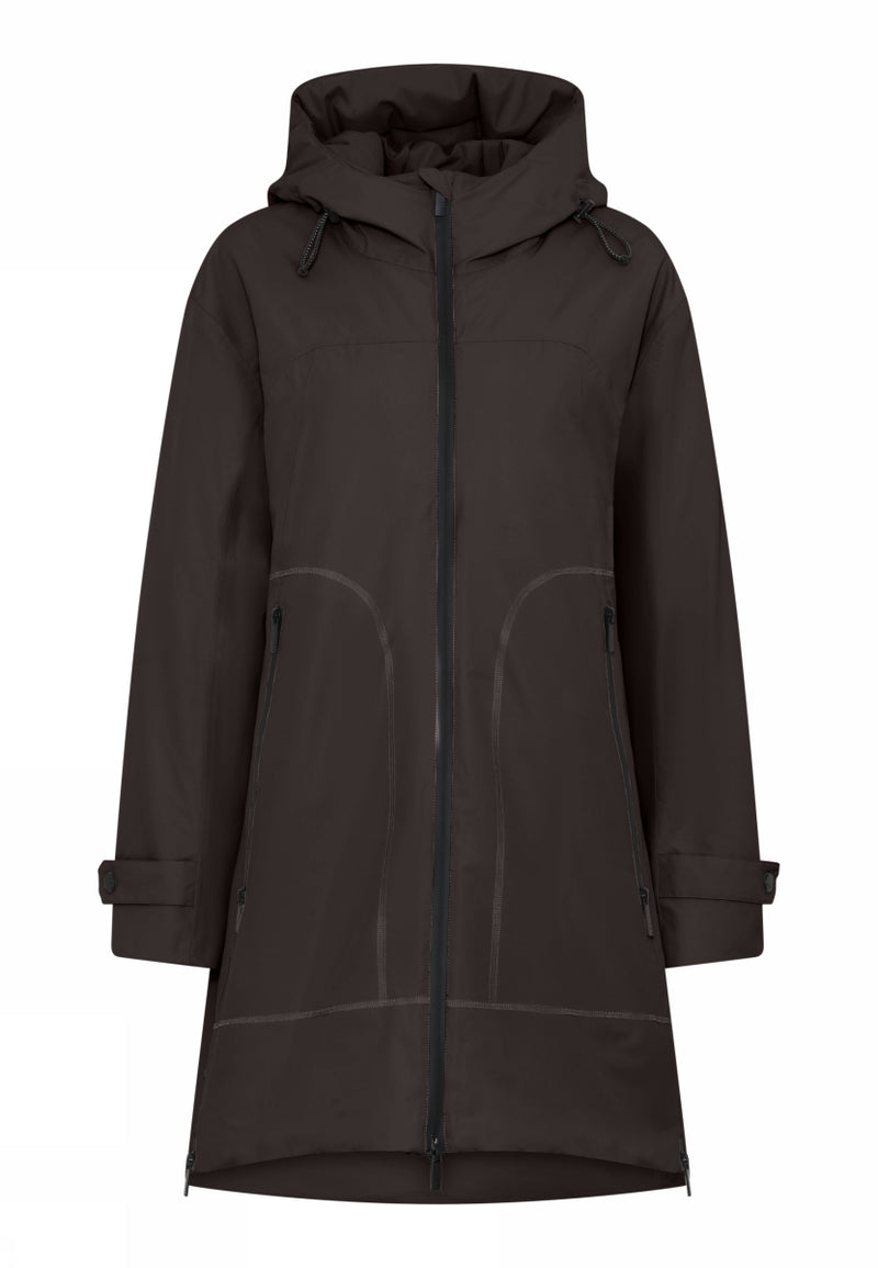 Etage Magic rain coat brown