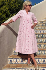 Gaspar Dress Java Heart Rosa